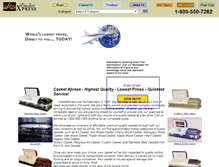 Tablet Screenshot of casketxpress.com